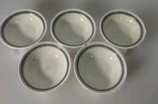 Broadhurst Ironstone " Windsor" Muesli Bowls ( D33) Set of 5, Vintage