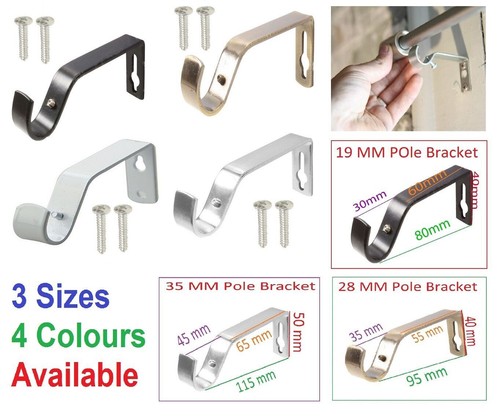 Metal curtain pole - 19,28,35,