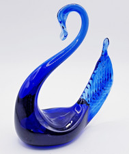 Rich cobalt blue vintage mid