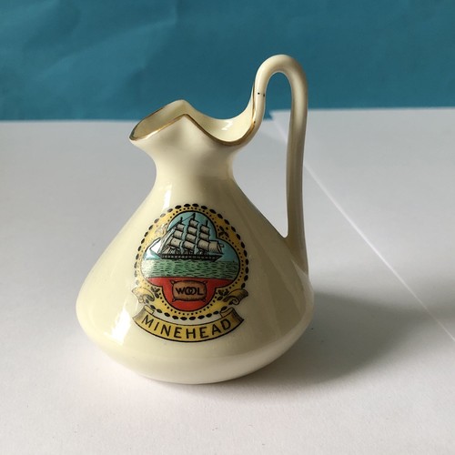 Minehead crested china - ,