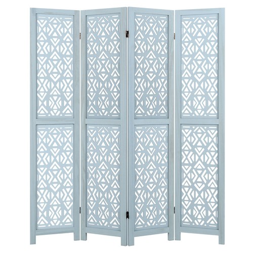 Gymax panel wooden room - gymax, 4-panel
