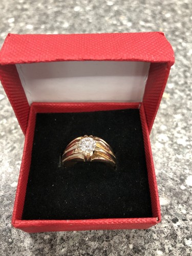 9ct yellow gold gents - yellow,