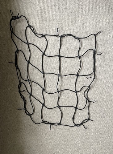 Elastic cargo net with - elastic, hook