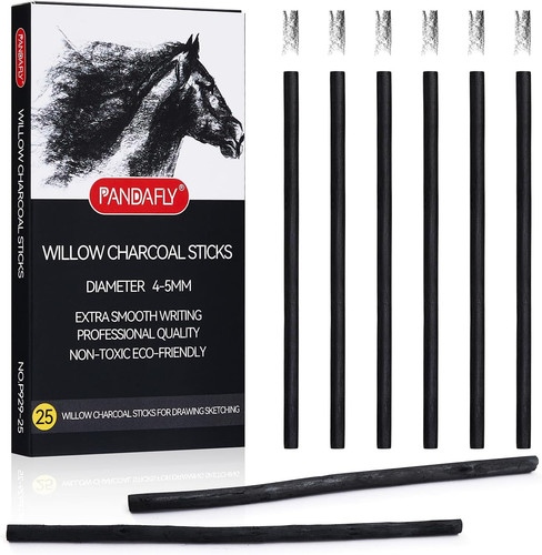 Pack willow charcoal - 25,