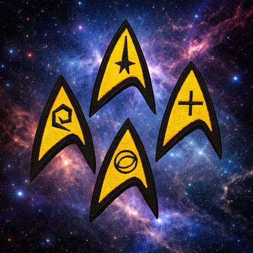 Yellow star trek costume - x1,