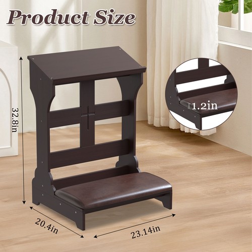 Wooden prayer bench stool - prayer,