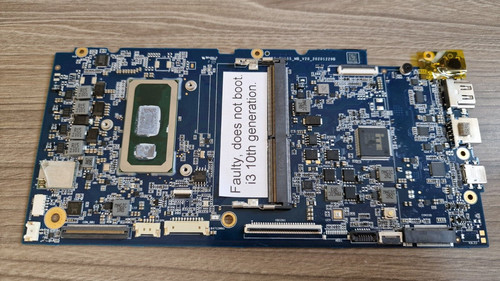 Faulty toshiba satellite pro - faulty,