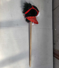 BEJOY Cowboy stick black/white horse with red bandana