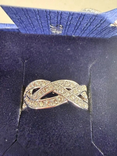 Swarovski womens curled - curled, ring