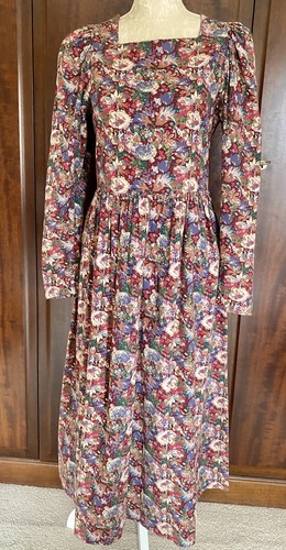 Vintage 1980s autumnal floral - 1980s,