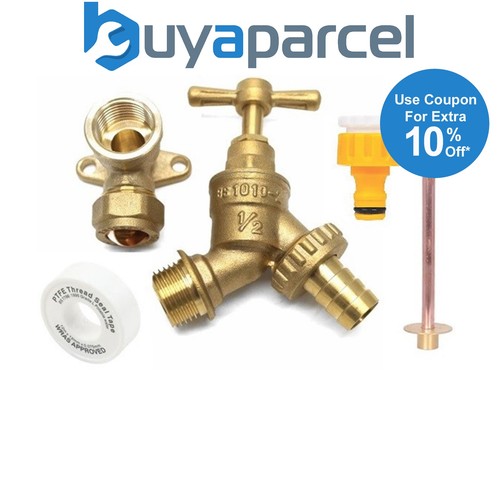 Outside garden tap kit brass - outside,