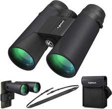 Kylietech High Power Quality  12x42 Binoculars Adults with BAK4 Prism FMC Lens