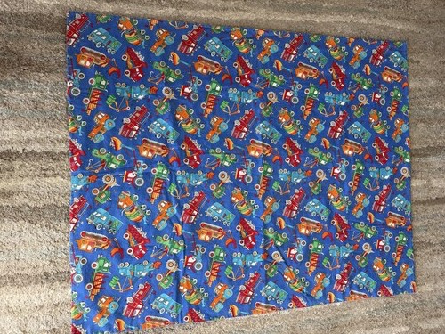 Kids construction truck quilt - kids,