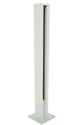 Slotted concrete end - concrete, post