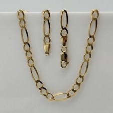 Solid 9ct Yellow Gold Mens 24