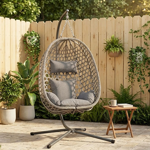 Club rattan nest hanging egg - hanging,