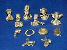 Cluedo Simpsons Tokens Metal Spare Pieces - Please Choose:-
