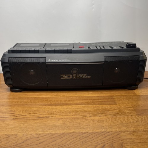 Hitachi boombox vintage - hitachi,