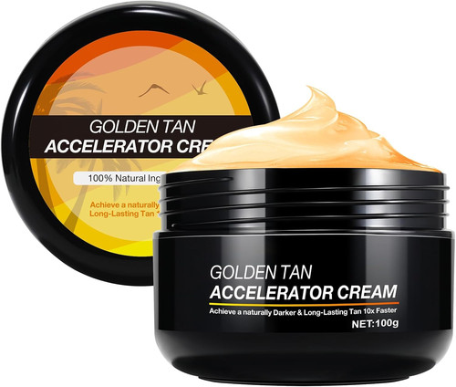 Tanning accelerator cream - accelerator,