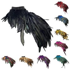 Women Gothic Style Feather