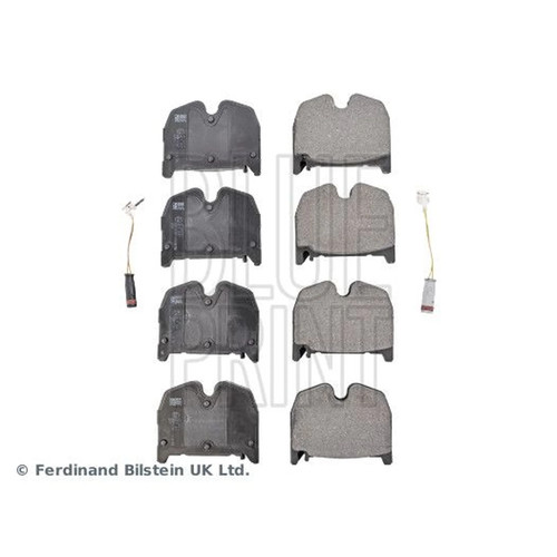 Blue print front brake pad - front,