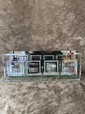 Mirrored Glass Decorative