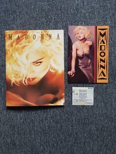Madonna - Blond Ambition World Tour Concert 1990 Programmes x 2 & London Ticket
