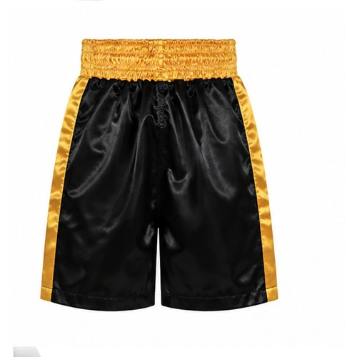 Boxing shorts black gold - boxing,