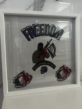 Irish Republican Framed Handkerchief IRA Freedom Print Ireland Flag Gift Idea