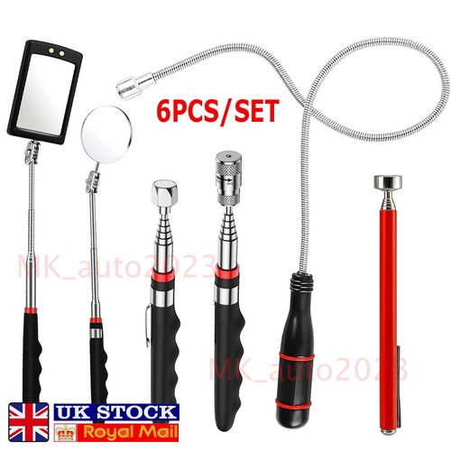 6pcs set telescopic mirror - telescopic,