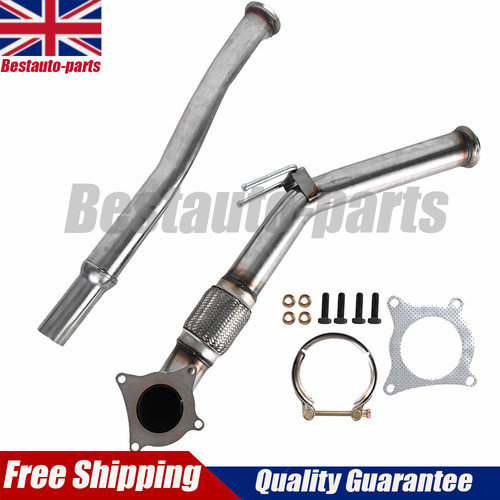 Stainless exhaust decat - exhaust, de