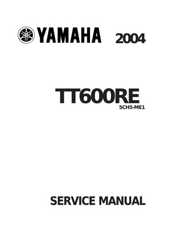 2004 yamaha tt600re - 2004,