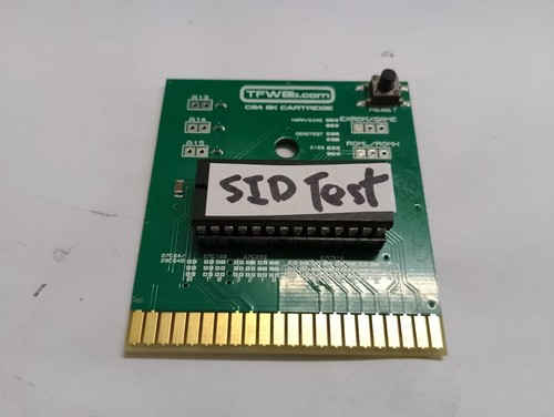 Commodore sid test - commodore,