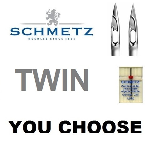 Sewing machine twin - sewing, needle
