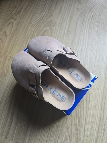 Birkenstock boston clogs suede - boston,