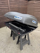 Mont Blanc 400 LTR Car Roof Top Storage Box / Roof rack plus Bike Rack 