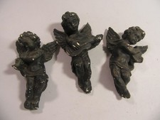 Three Plaster  Cherubs Wall