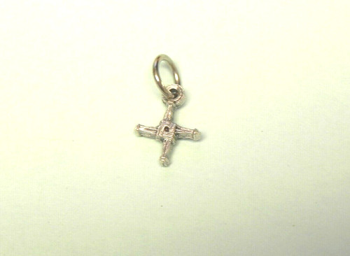Brigid cross charm tiny - st,
