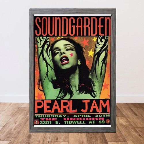 Soundgarden pearl jam - soundgarden, poster