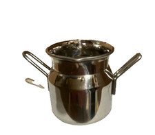 Set of 6 Chrome Milk Churns 2.5oz (**)
