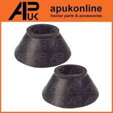2x Track Rod End Rubber Boots Ball Joint for Massey Ferguson 50B Backhoe Tractor