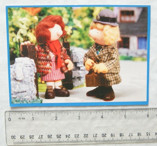 Postcard postman pat goodbye - postman,