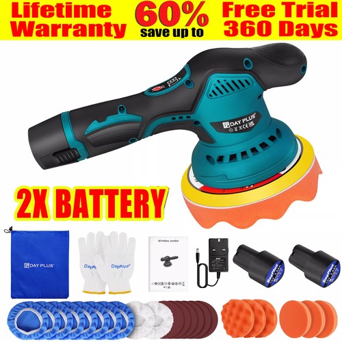 Dual action car polisher - action,