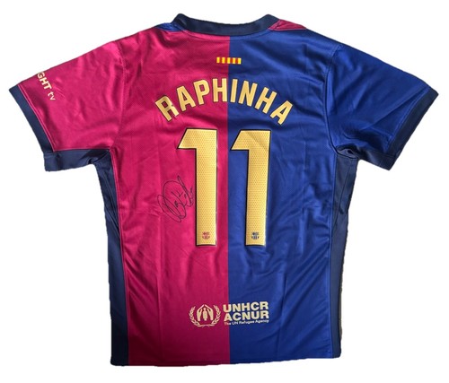 Raphinha hand signed 2024 - hand,