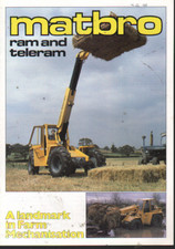 Matbro Ram and Teleram Telescopic Handler Loader Brochure Leaflet