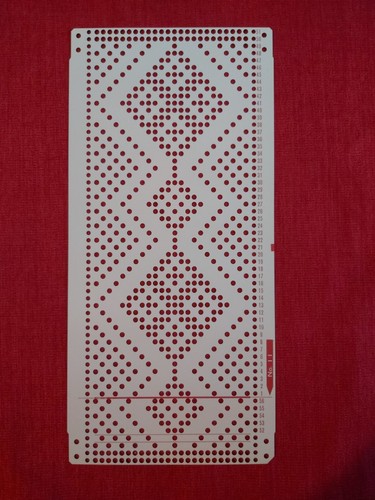 Punchcard from the - a,