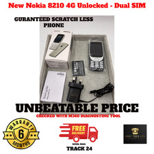 Brand New Nokia 8210 4G Unlocked- Dual SIM  Colour Screen Camera Radio Bluetooth