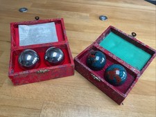Baoding Chiming Meditation Stress Relieving Balls Chinese Tradition X2