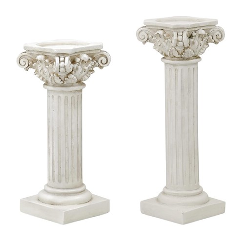 Roman column pillar - roman, resin