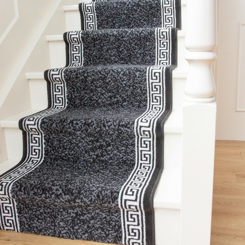 Long hallway stair carpet - stair,